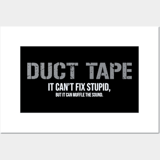 Duct Tape cant fix stupid Posters and Art